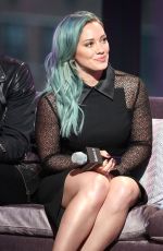 HILARY DUFF at AOL Build Speaker Series in New York