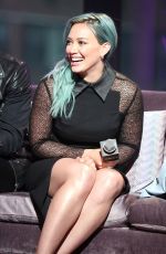 HILARY DUFF at AOL Build Speaker Series in New York
