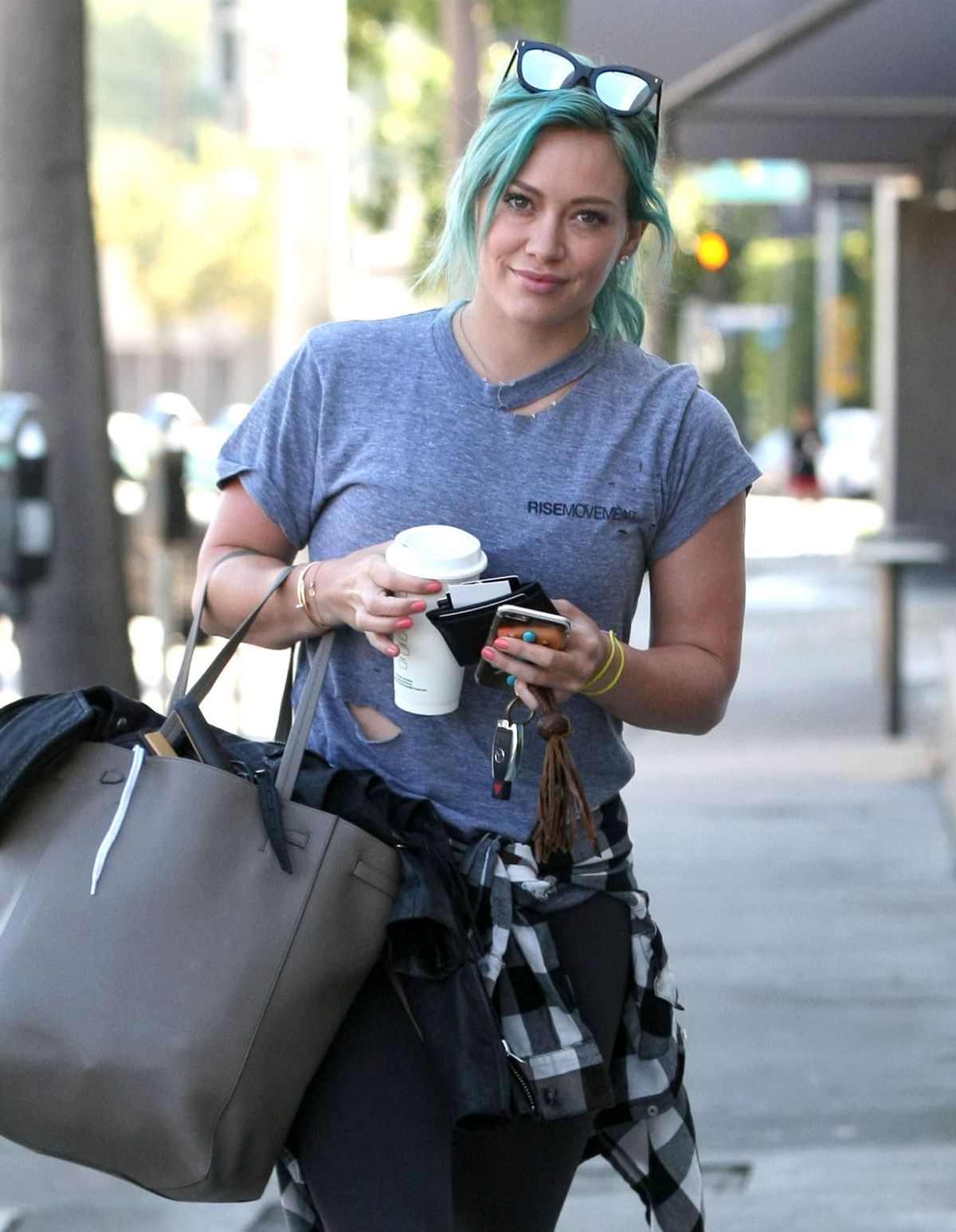 HILARY DUFF Heading to a Gym in West Hollywood 2403 HILARY DUFF Heading to a Gym in West Hollywood 2403