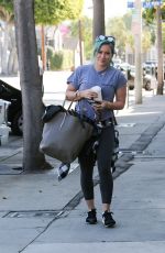 HILARY DUFF Heading to a Gym in West Hollywood 2403