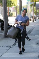 HILARY DUFF Heading to a Gym in West Hollywood 2403