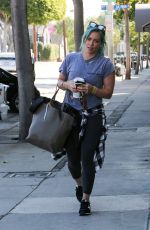 HILARY DUFF Heading to a Gym in West Hollywood 2403