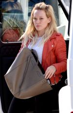 HILARY DUFF in Leggings Going to a Gym in West Hollywood 0303