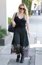 HILARY DUFF Leaves a Gym in Beverly Hills 0903