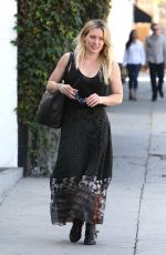 HILARY DUFF Leaves a Gym in Beverly Hills 0903