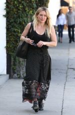 HILARY DUFF Leaves a Gym in Beverly Hills 0903