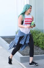 HILARY DUFF Leaves a Gym in West Hollywood 2003