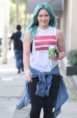 HILARY DUFF Leaves a Gym in West Hollywood 2003