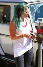 HILARY DUFF Leaves a Medical Spa in Studio City 2603