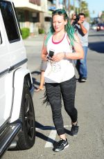 HILARY DUFF Leaves a Medical Spa in Studio City 2603