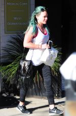 HILARY DUFF Leaves a Medical Spa in Studio City 2603