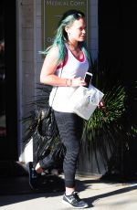 HILARY DUFF Leaves a Medical Spa in Studio City 2603