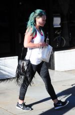 HILARY DUFF Leaves a Medical Spa in Studio City 2603