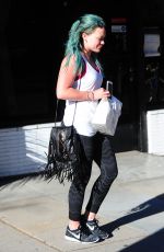 HILARY DUFF Leaves a Medical Spa in Studio City 2603