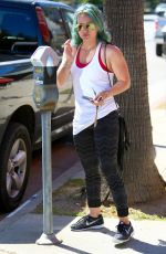 HILARY DUFF Leaves a Medical Spa in Studio City 2603
