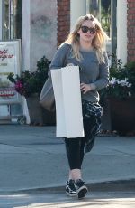 HILARY DUFF Leaves a Yoga Class in Los Angeles 0303