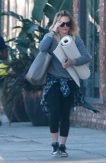 HILARY DUFF Leaves a Yoga Class in Los Angeles 0303