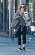 HILARY DUFF Leaves a Yoga Class in Los Angeles 0303