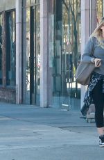 HILARY DUFF Leaves a Yoga Class in Los Angeles 0303