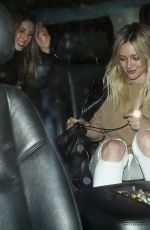 HILARY DUFF Leaves Warwick Night Club in Los Angeles 0803