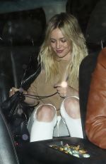 HILARY DUFF Leaves Warwick Night Club in Los Angeles 0803