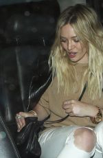 HILARY DUFF Leaves Warwick Night Club in Los Angeles 0803