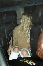 HILARY DUFF Leaves Warwick Night Club in Los Angeles 0803
