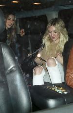 HILARY DUFF Leaves Warwick Night Club in Los Angeles 0803