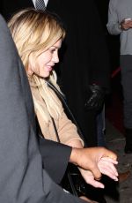 HILARY DUFF Leaves Warwick Night Club in Los Angeles 0803