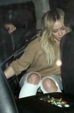 HILARY DUFF Leaves Warwick Night Club in Los Angeles 0803