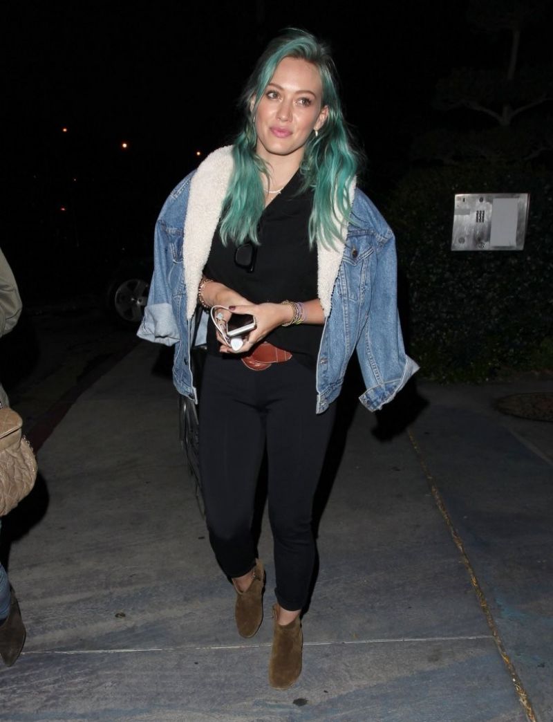 HILARY DUFF Night Out in Los Angeles 2503 HILARY DUFF Night Out in Los Angeles 2503
