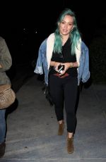 HILARY DUFF Night Out in Los Angeles 2503