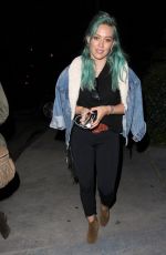 HILARY DUFF Night Out in Los Angeles 2503