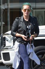 HILARY DUFF Out and About in Beverly Hills 2303