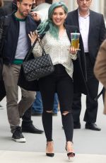 HILARY DUFF Out and About in New York