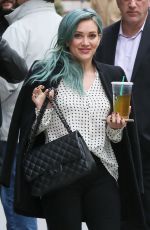 HILARY DUFF Out and About in New York