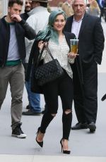 HILARY DUFF Out and About in New York