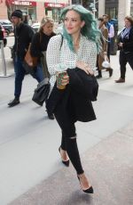 HILARY DUFF Out and About in New York