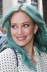 HILARY DUFF Out and About in New York