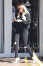 HILARY DUFF Out Shopping in Bel-air 0503
