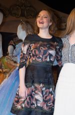 HOLLIDAY GRAINGER at Cnderella Exhibition Photocall at Leicester Square in London