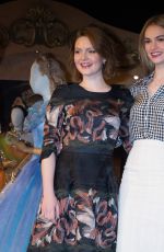 HOLLIDAY GRAINGER at Cnderella Exhibition Photocall at Leicester Square in London
