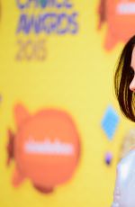 RYAN NEWMAN at 2015 Nickelodeon Kids Choice Awards in Inglewood