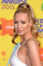 IGGY AZALEA at 2015 Nickelodeon Kids Choice Awards in Inglewood