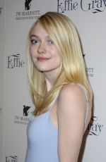 DAKOTA FANNING at Effie Gray Premiere in New York