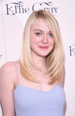 DAKOTA FANNING at Effie Gray Premiere in New York
