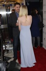 DAKOTA FANNING at Effie Gray Premiere in New York