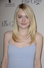 DAKOTA FANNING at Effie Gray Premiere in New York