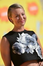 KALEY CUOCO at 2015 Nickelodeon Kids Choice Awards in Inglewood