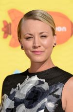 KALEY CUOCO at 2015 Nickelodeon Kids Choice Awards in Inglewood